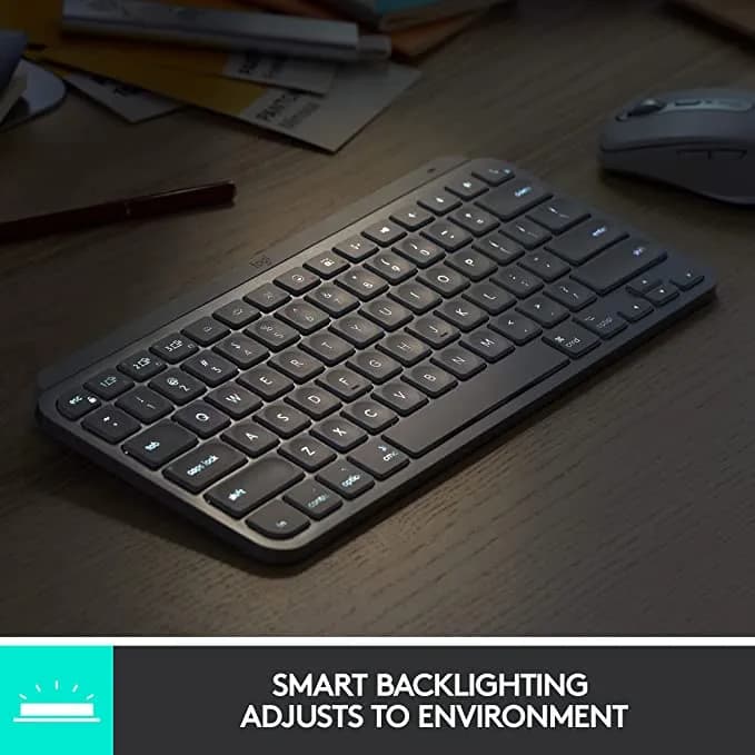 LOGITECH MX KEY MINI MINIMALIST WIRELESS ILLUMINATED KEYBOARD