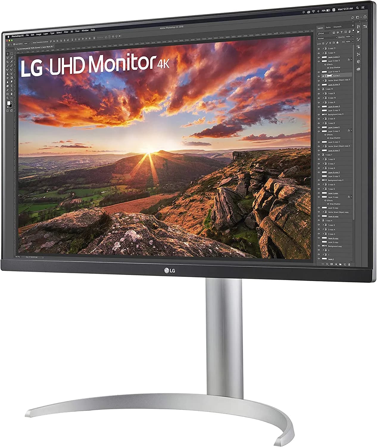 LG 27UP850 27” IPS 4K UHD VESA HDR400 Monitor Type-C / 60HZ