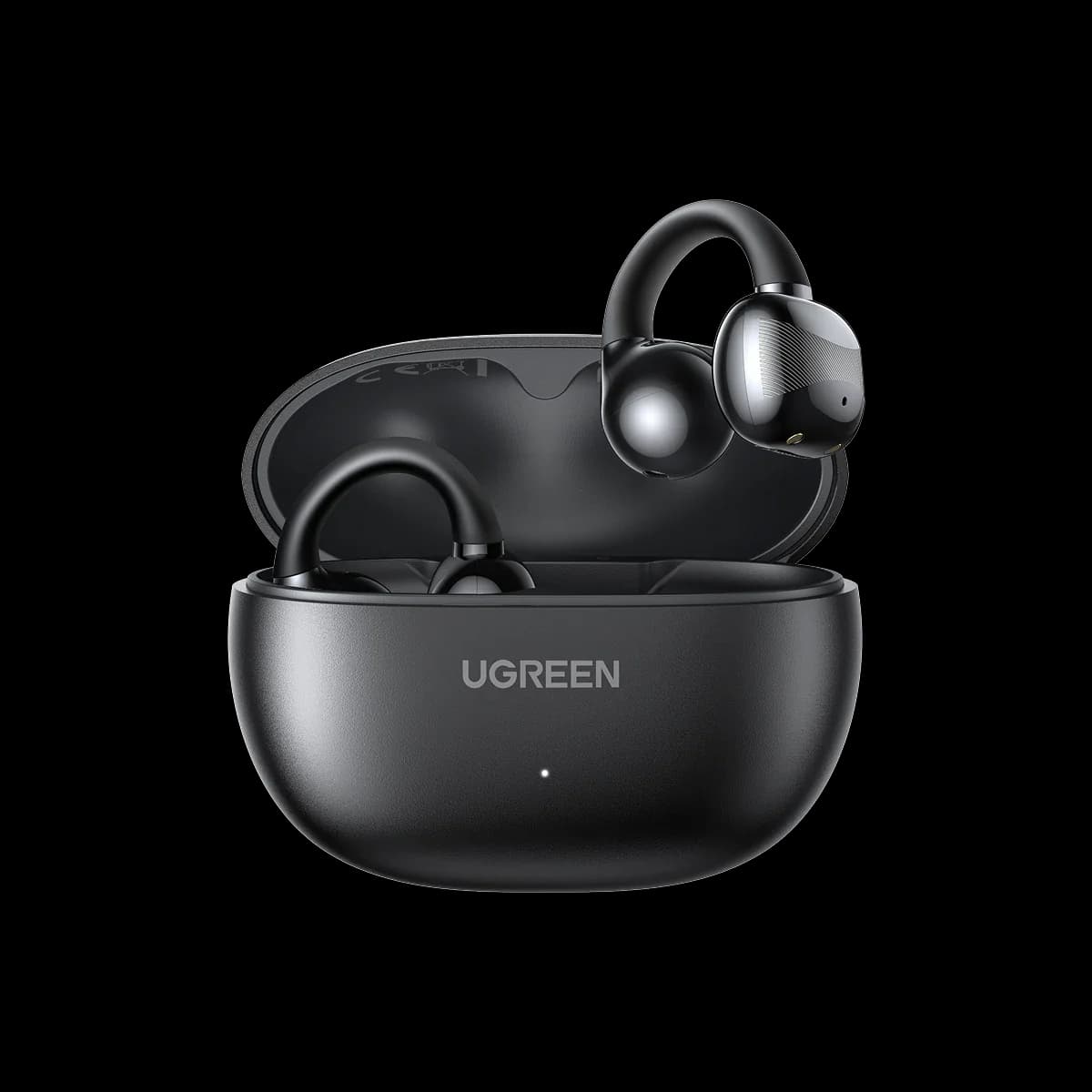 UGREEN HiTune S3 True Wireless Earbuds Black With Open-Ear Design, Bluetooth 5.4, 30H Battery Life, 0.06S Low Delay