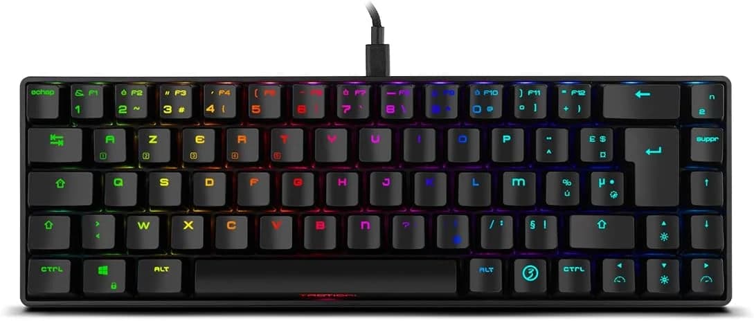 Ozone Tactical Wireless Mini Mechanical Keyboard (Red Switch) (HM-8DYM4J)