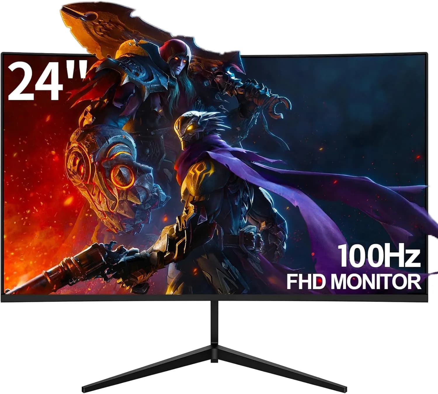 DAHUA B-series 24” FHD Monitor, 100 Hz Micro bezel design VA panel with 5MS Response, 1920 x 1080p Resolution, VESA, 178°