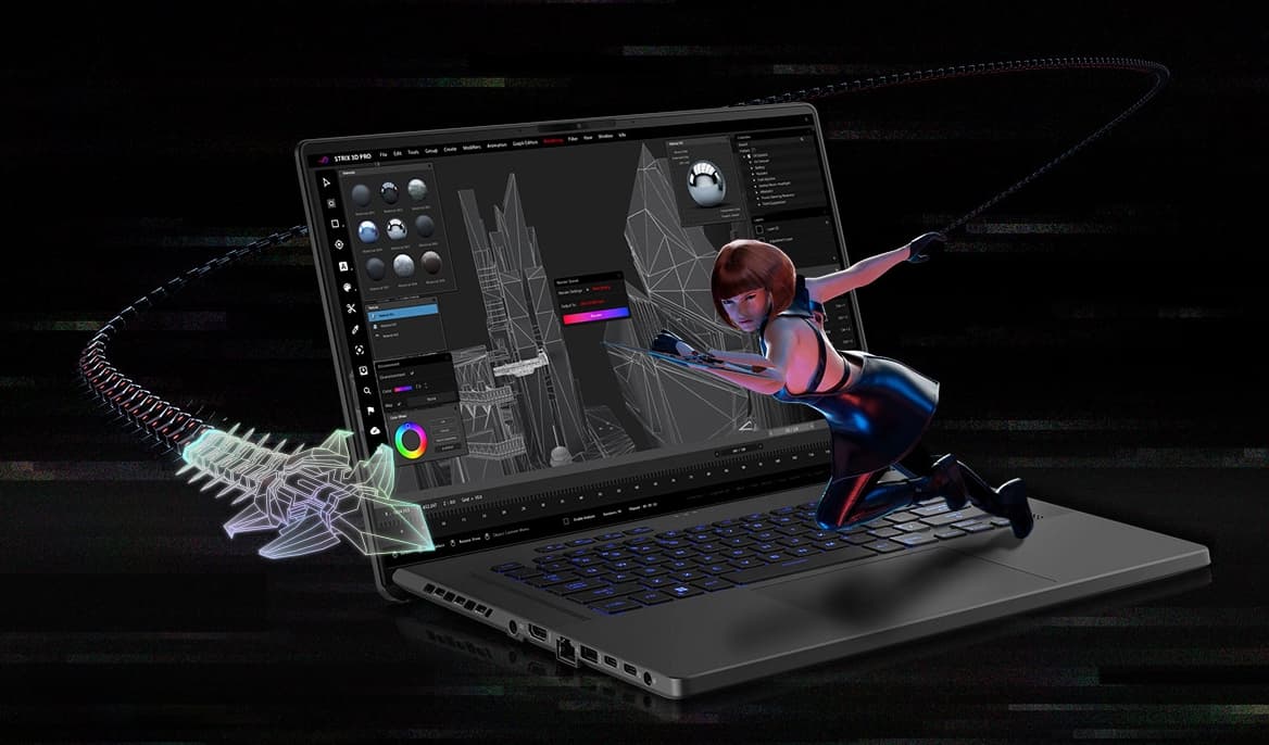 ASUS ROG Zephyrus G16 I7 13TH 16GB RAM 512 NVME 4060 165HZ 16โณ