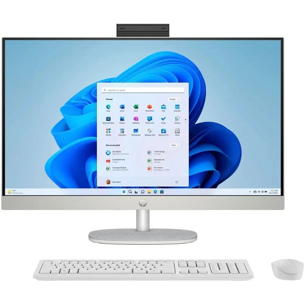 HP 27" FHD Touch Screen All-in-One PC, Intel Core Ultra 7, 32GB RAM, 1TB SSD