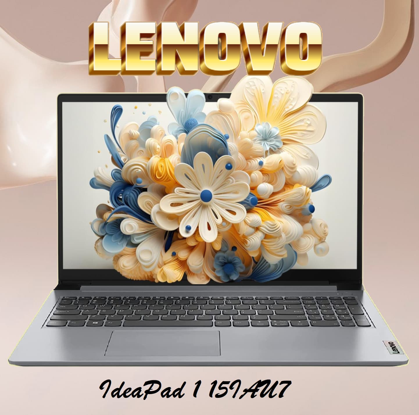 Lenovo IdeaPad 1 15IAU7 Intel Core i3-1215U | 8 GB RAM DDR4, 256GB SSD NVMe | 15.6 Inch FHD TN Display | Intel UHD Graphics
