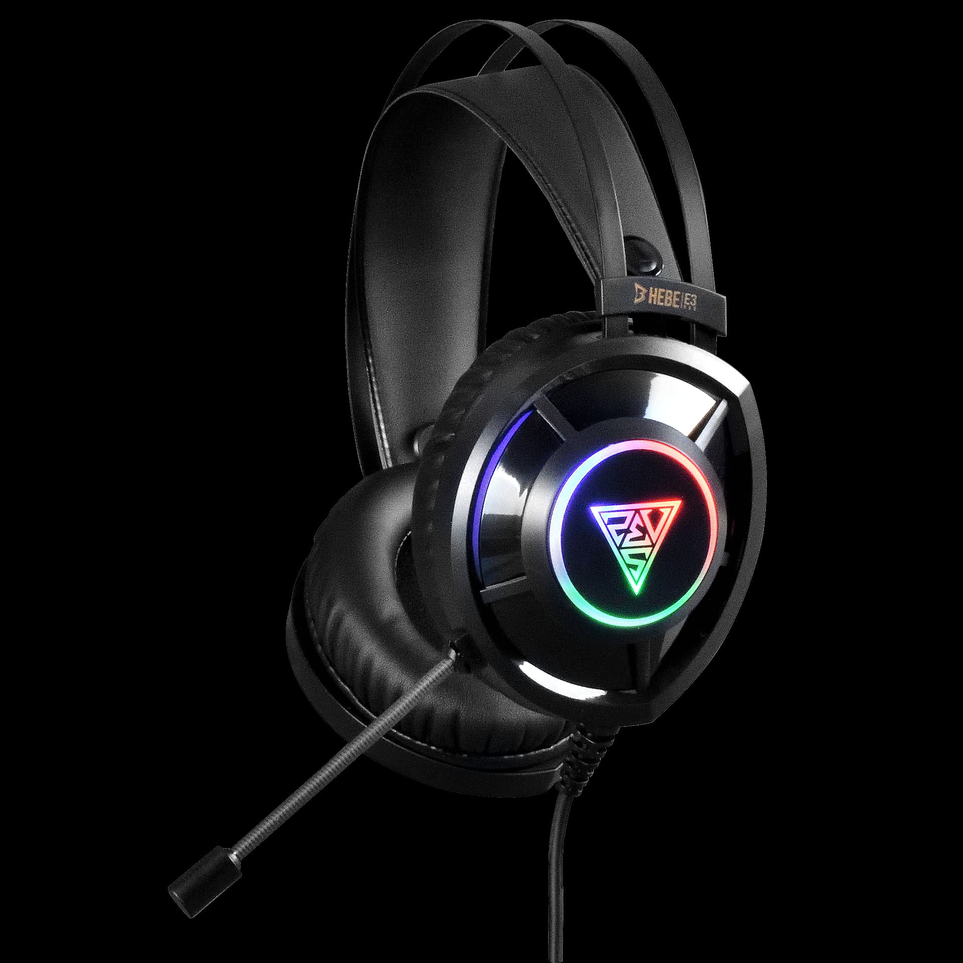 GAMDIAS HEBE E3 AUX / LIGHTING BLACK HEADSET