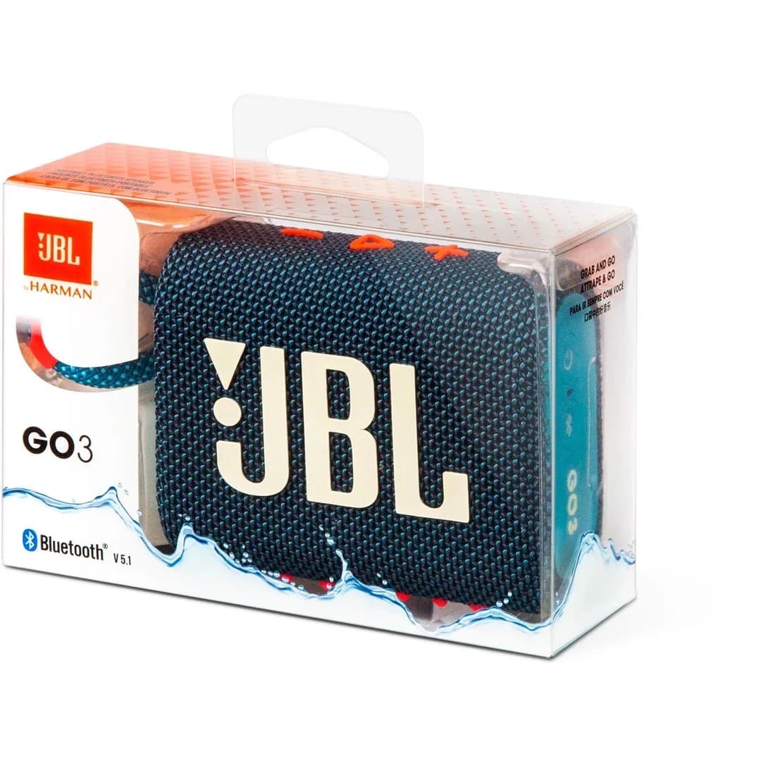 JBL Go3 Speaker Water Proof Assorted Colors