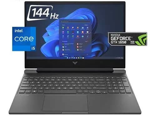HP – Victus 15.6″ I5 12TH 8GB 512 NVME 1650 15.6 144HZ WIN 11