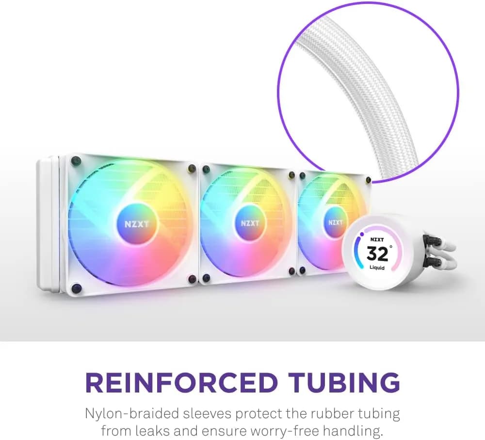 NZXT Kraken Elite RGB 360 AIO CPU Liquid Cooler