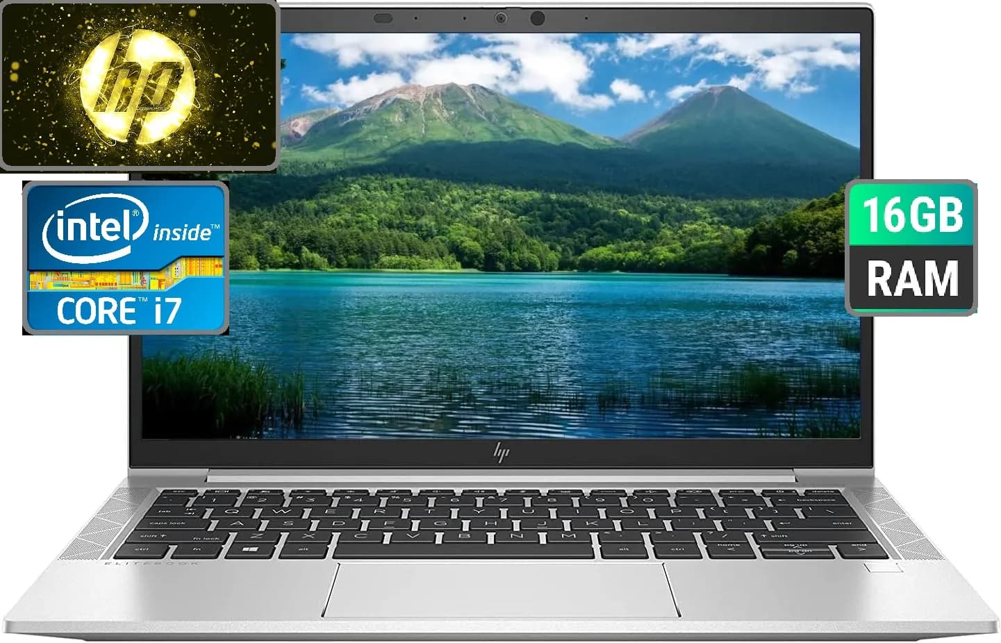 HP EliteBook 840 G8 Business Laptop, Intel Core i7-1165G7, 16GB RAM, 512GB PCIe SSD, 14″ FHD Display