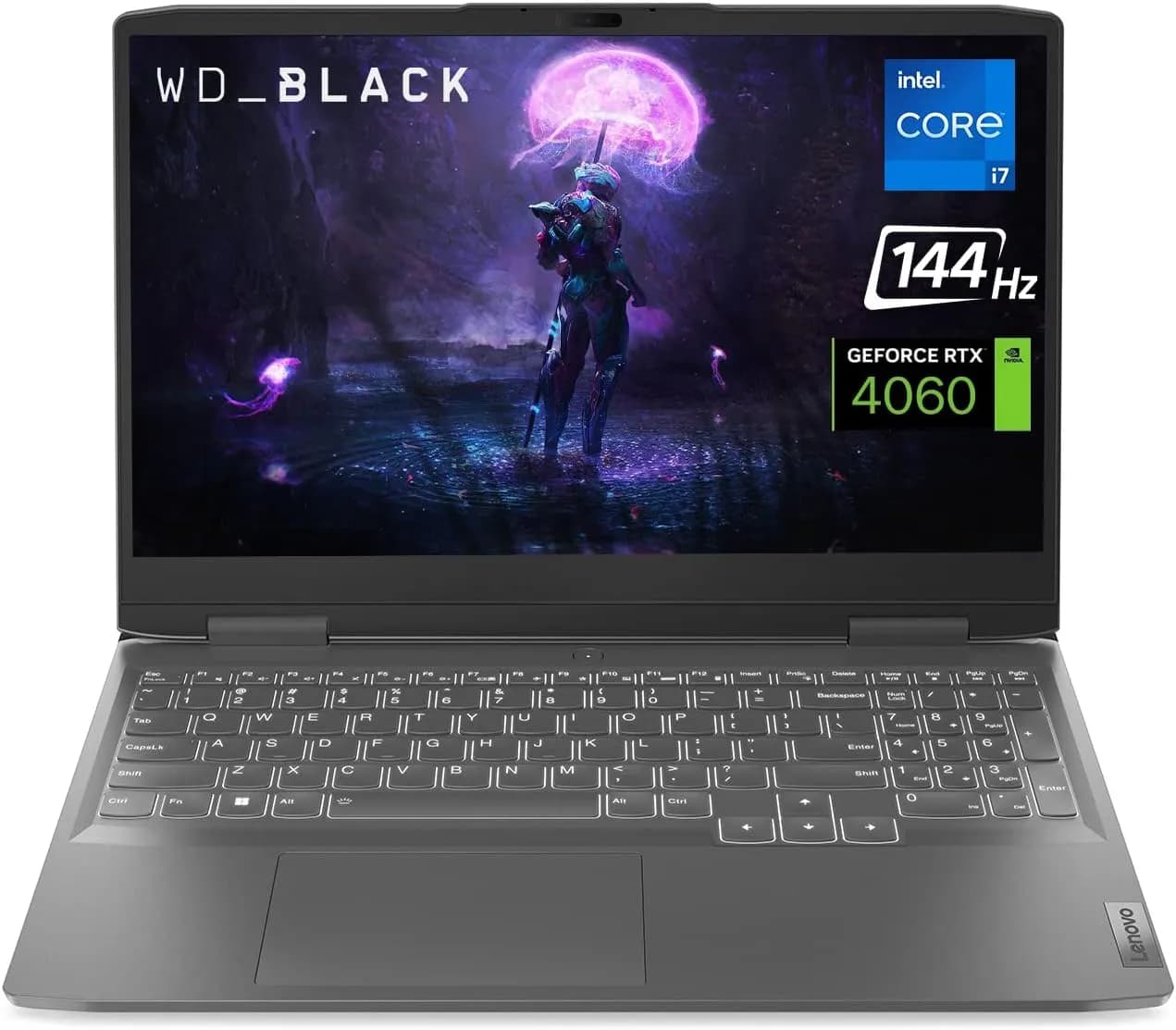 LENOVO LOQ Gaming Laptop, NVIDIA GeForce RTX 4060, Intel 13th Gen i7-13700H, 15.6โณ FHD 144Hz Display, 16GB DDR5 RAM