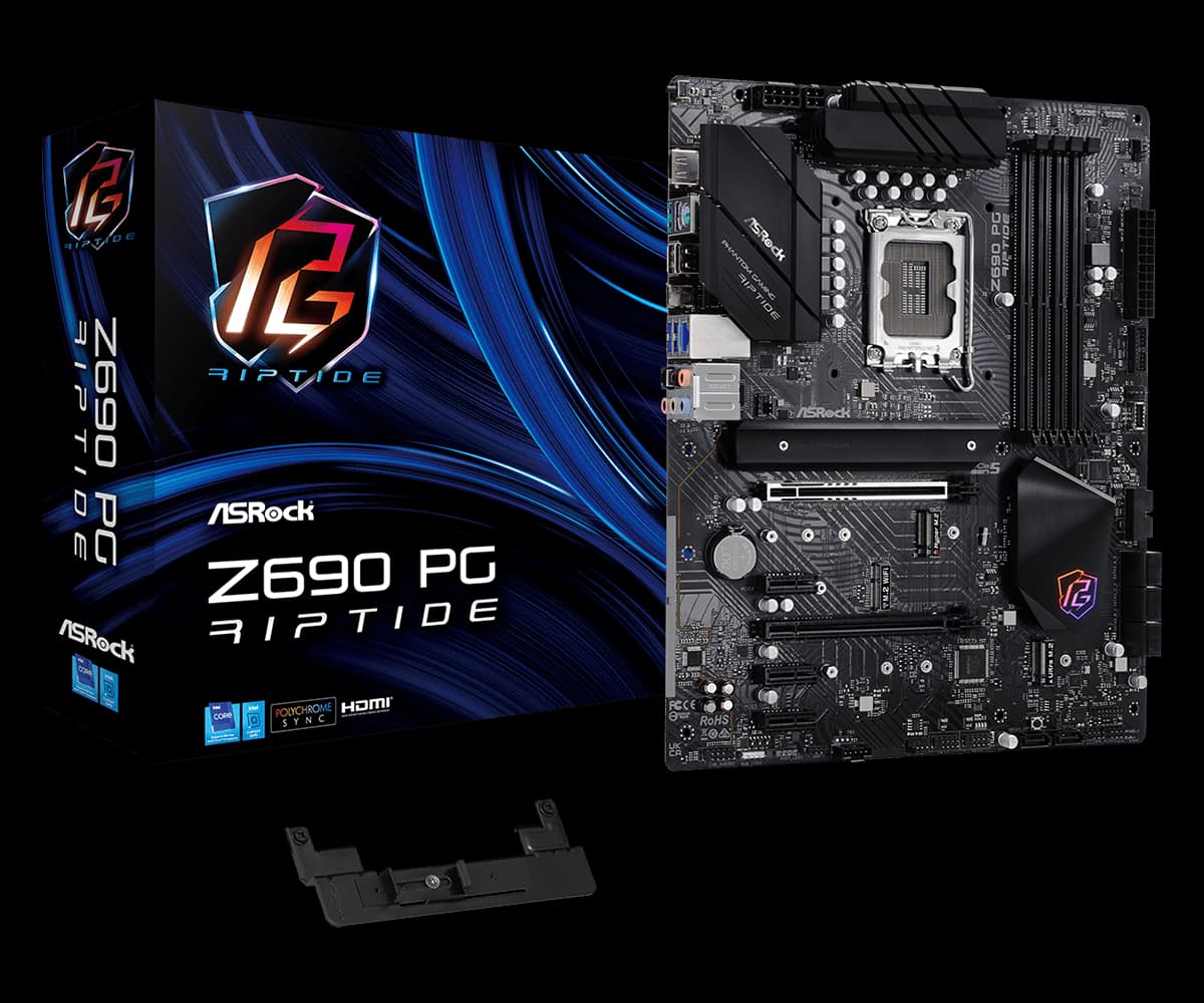 ASROCK Z690 PC RIPTIDE DDR4 LGA 1700 MOTHERBOARD