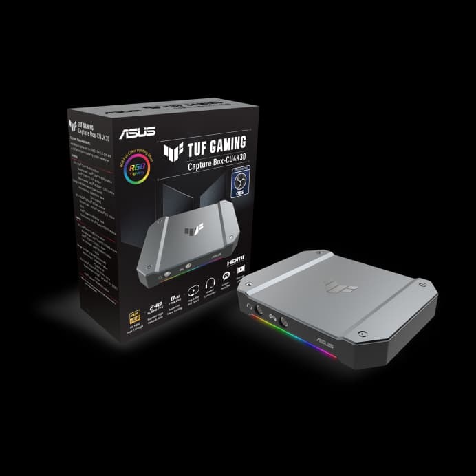ASUS TUF GAMING CAPTURE BOX-CU4K30 4K 240FHD FPS