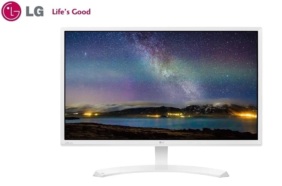 Screen LG 24 Inch 24MP58VQ-W 24-Inch FHD Monitor HDMI White