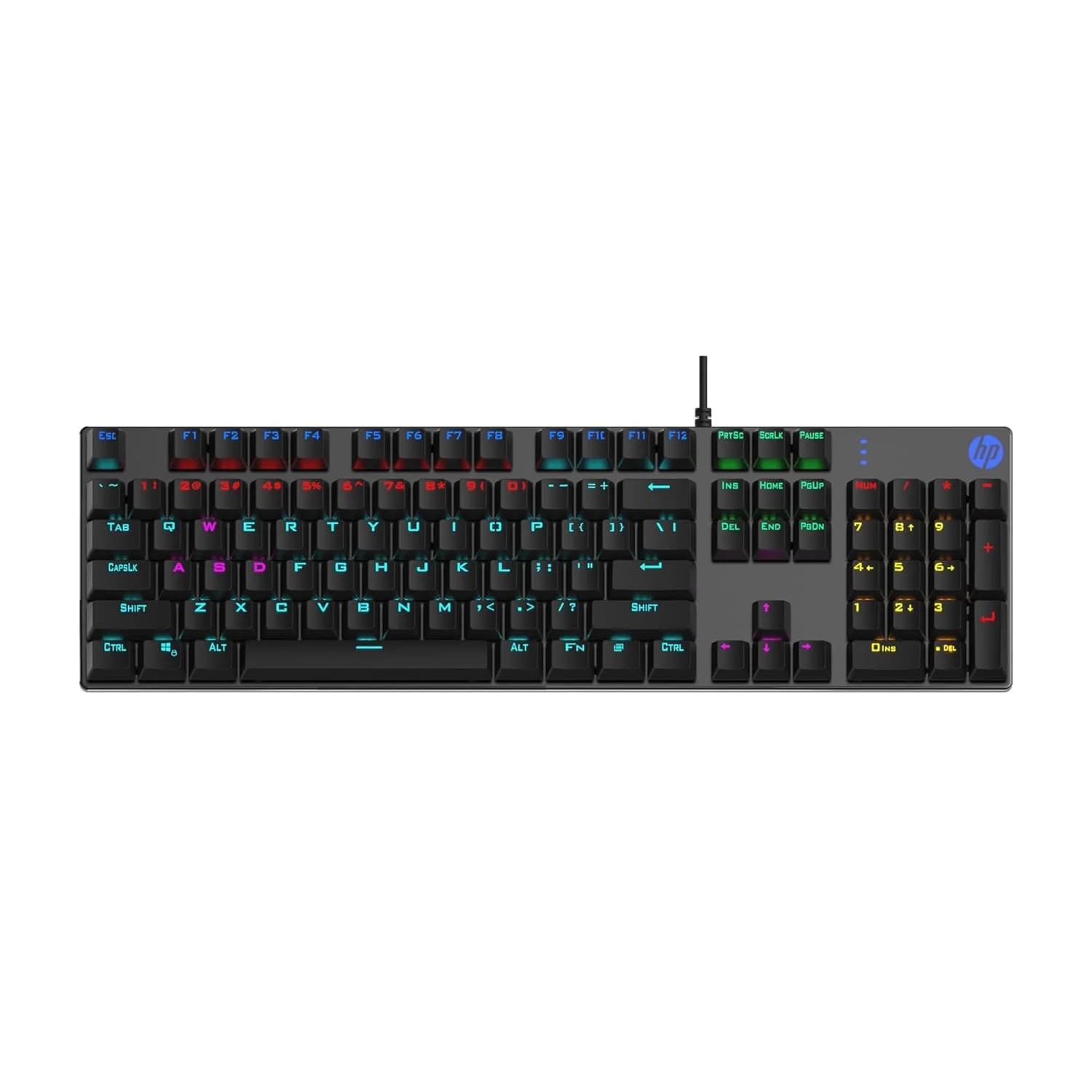 HP RGB MECHANICAL GAMING KEYBOARD GK400F WIRED