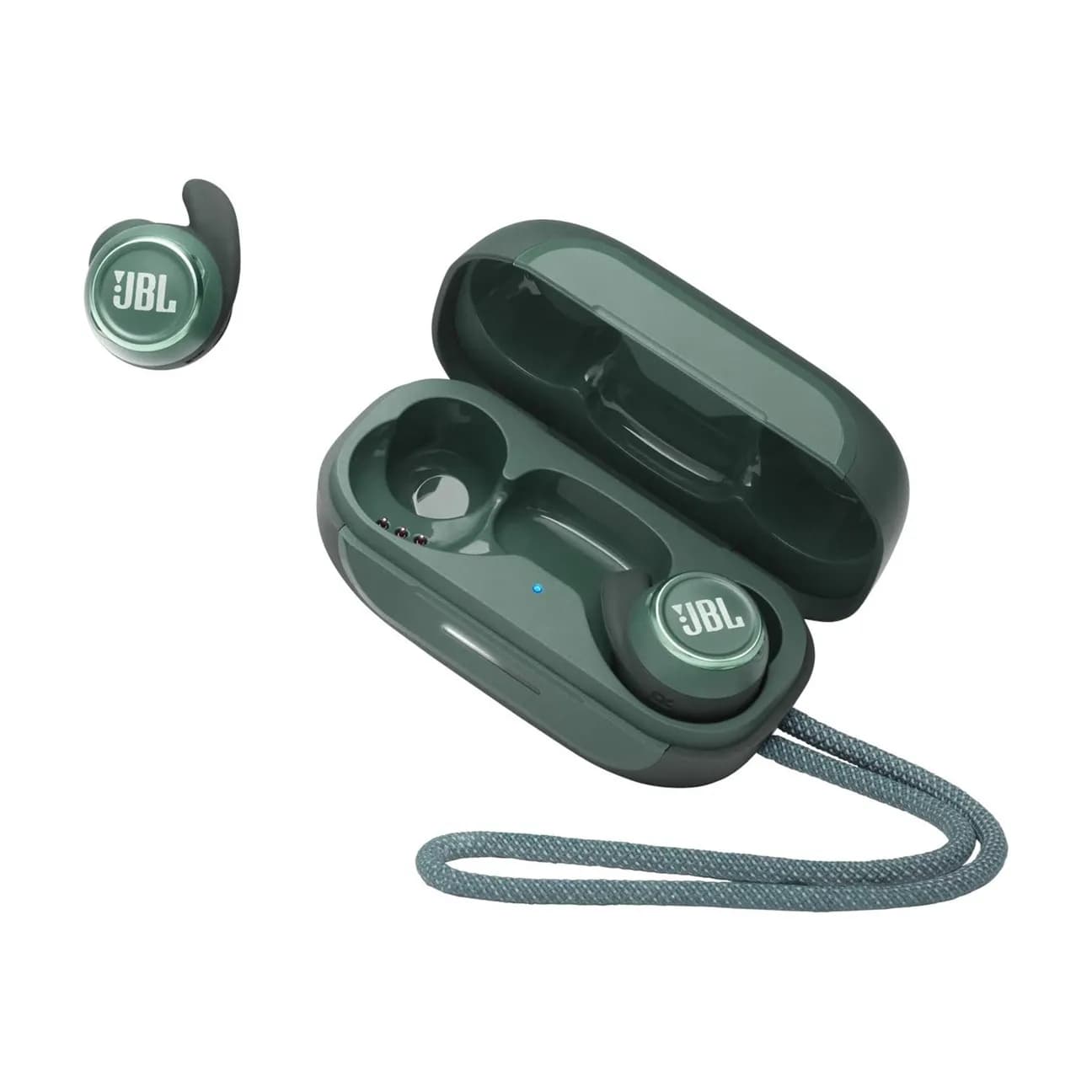 JBL Reflect Mini NC True Wireless Noise Cancelling Sport Headphones โ Green