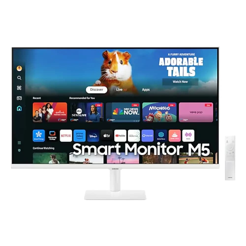 Samsung 27DM501 27″ Smart Monitor M5 M50D FHD -White | LS27DM501EMXUE