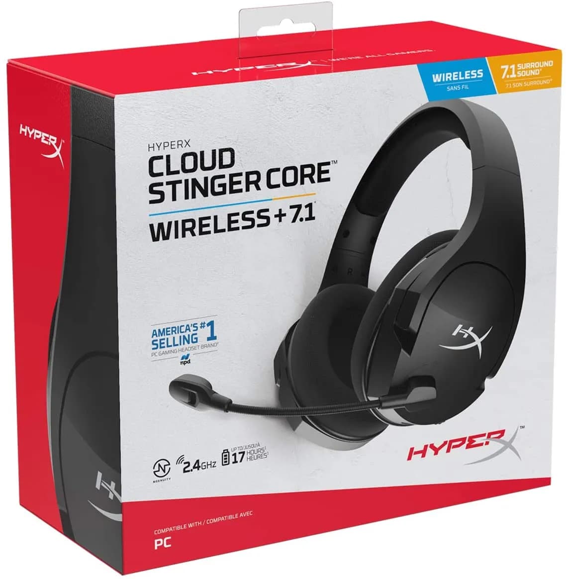 HyperX โ Cloud Stinger Core Wireless Gaming Headset 7.1