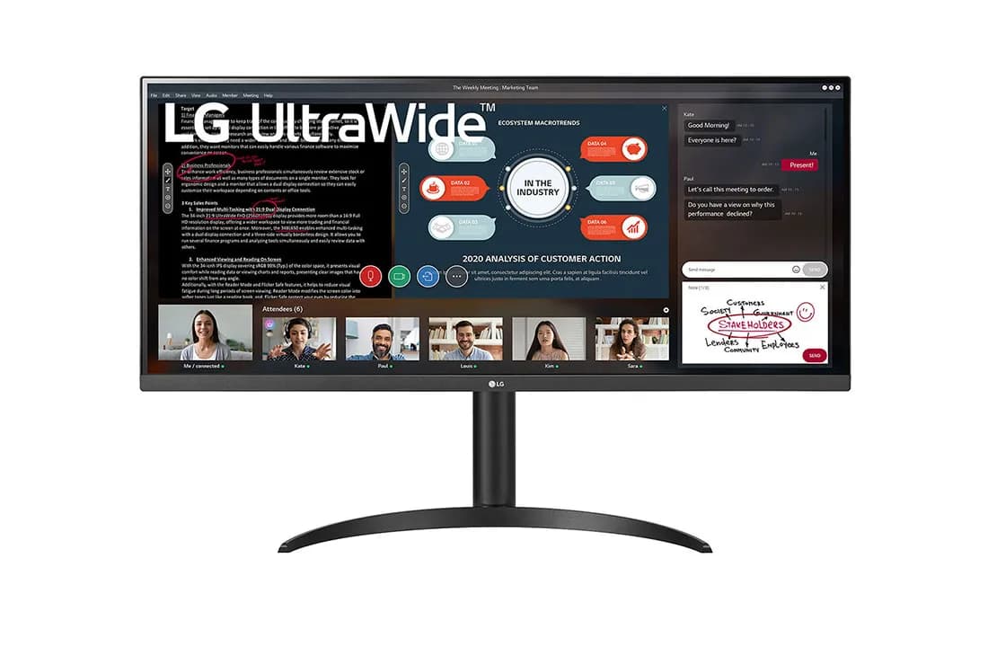 LG ULTRAWIDE 34WP550-B 34″ 75HZ IPS MONITOR