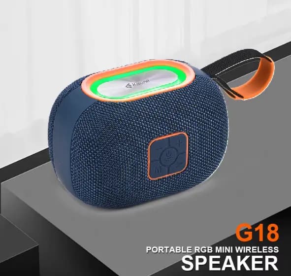KISONLI G18 IPX6 Waterproof RGB Bluetooth Speaker