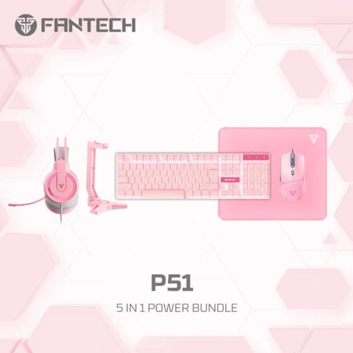 FANTECH P51 5-in-1 Gaming Wired Bundle