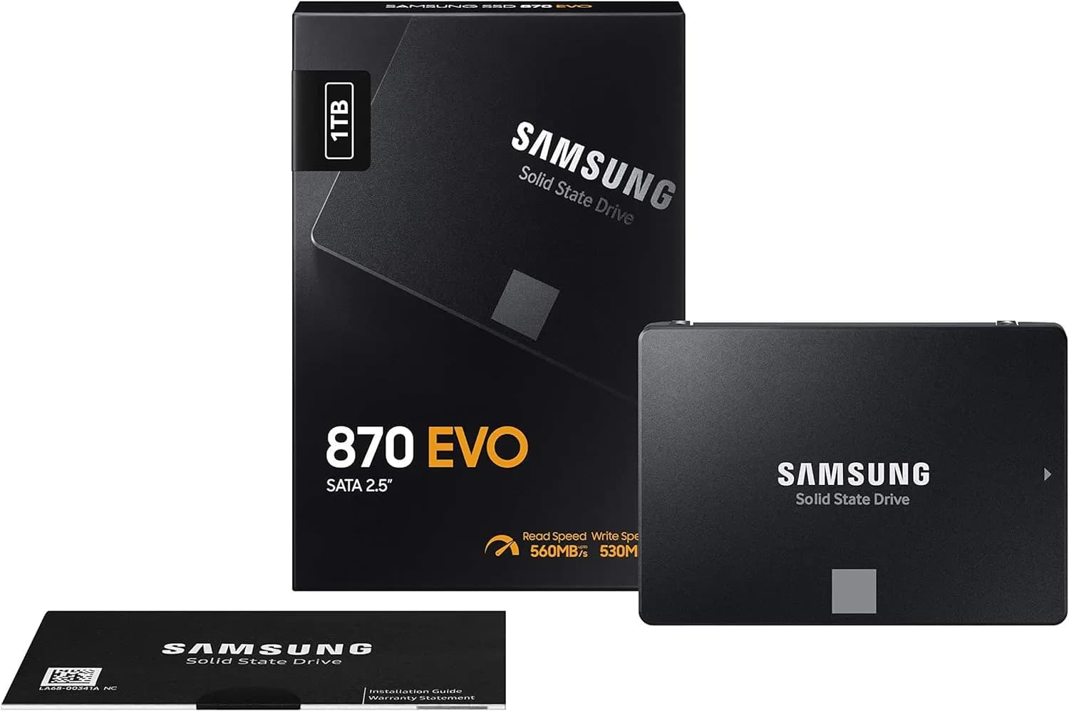Samsung 870 EVO 1TB SATA 2.5″ Internal Solid State Drive