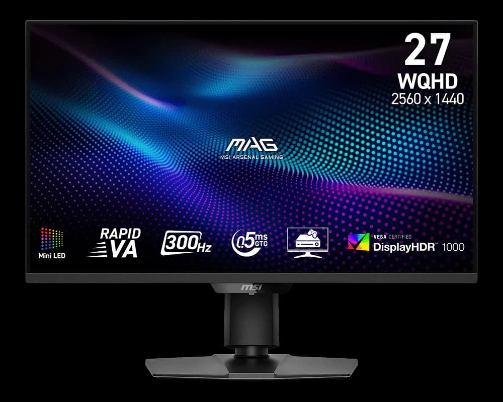 MSI MAG 274QPF X30MV 27" QHD 300Hz Gaming Monitor | MAG 274QPF X30MV