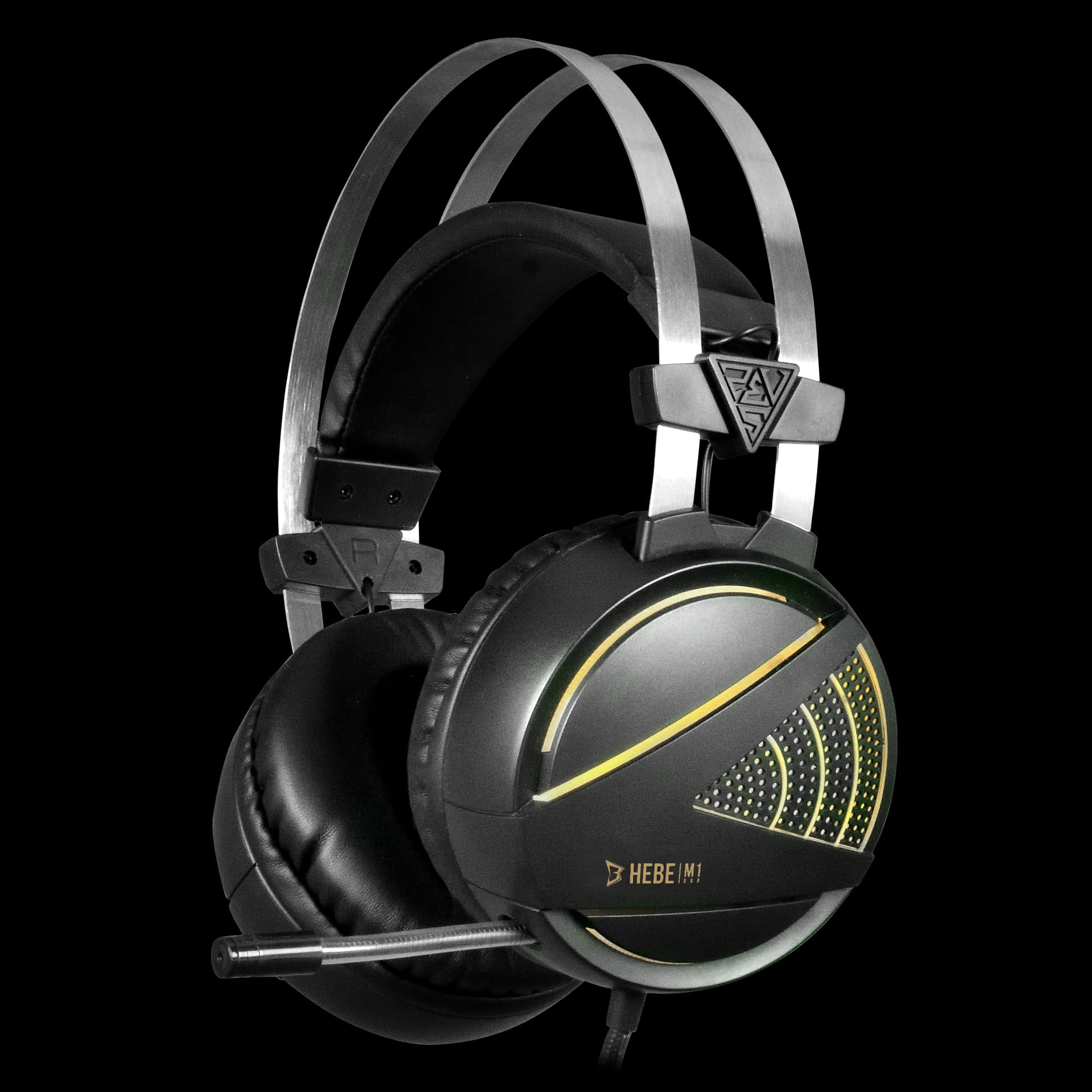 GAMDIAS HEBE M1 USB 7.1 BLACK WIRED HEADSET