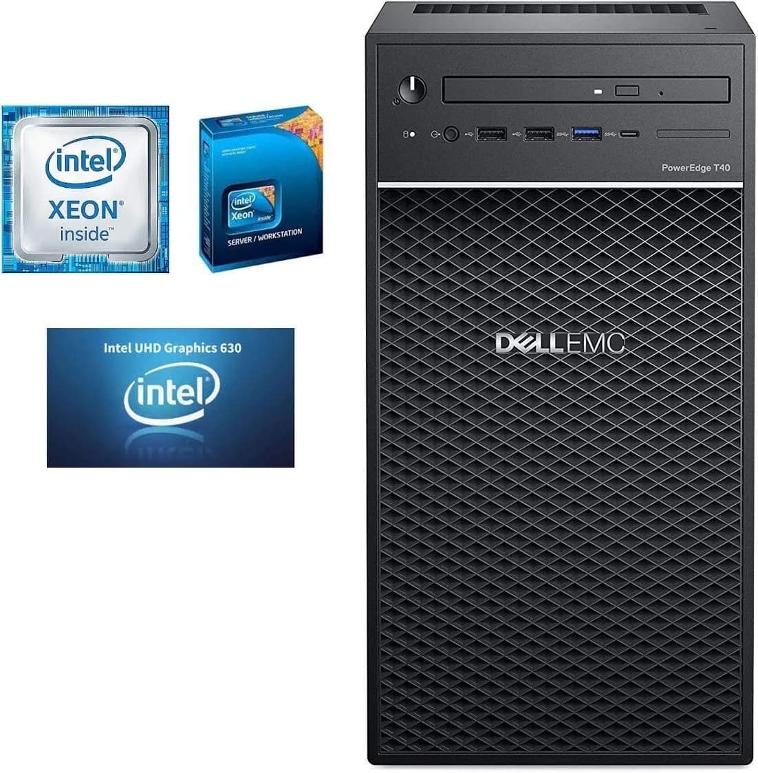 Dell PowerEdge T40 Server,Intel Xeon 8GB DDR4, 1TB Hdd