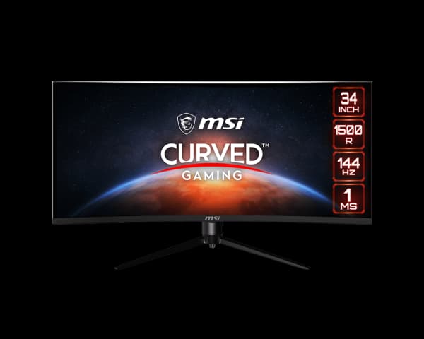 MSI OPTIX MAG342CQR 34″ 144HZ CURVED GAMING MONITOR