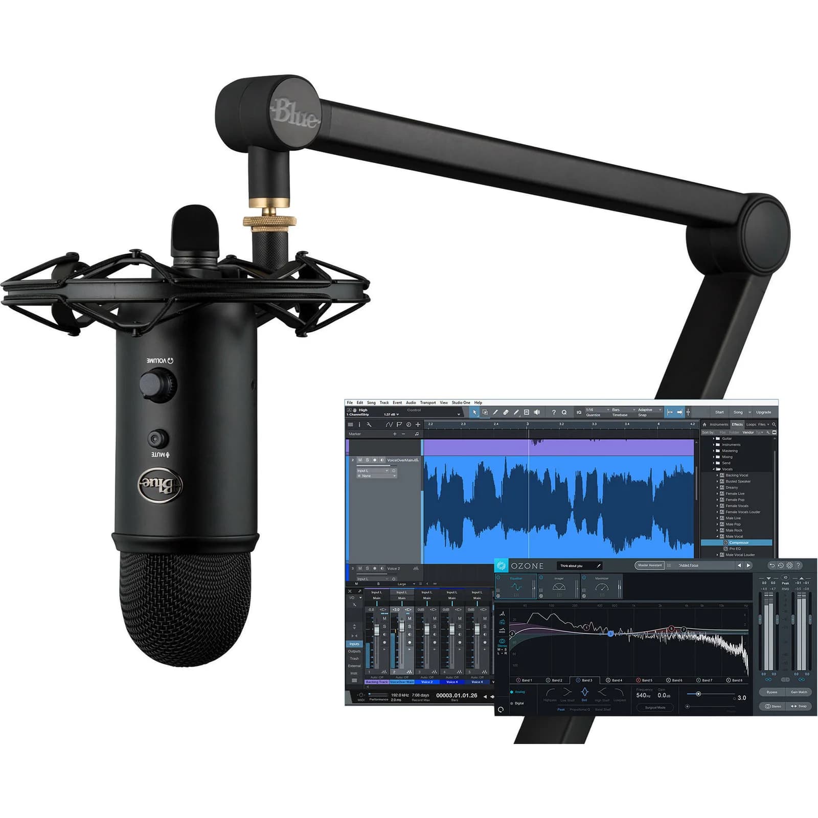 Blue Yeti Caster Pro Streaming Microphone