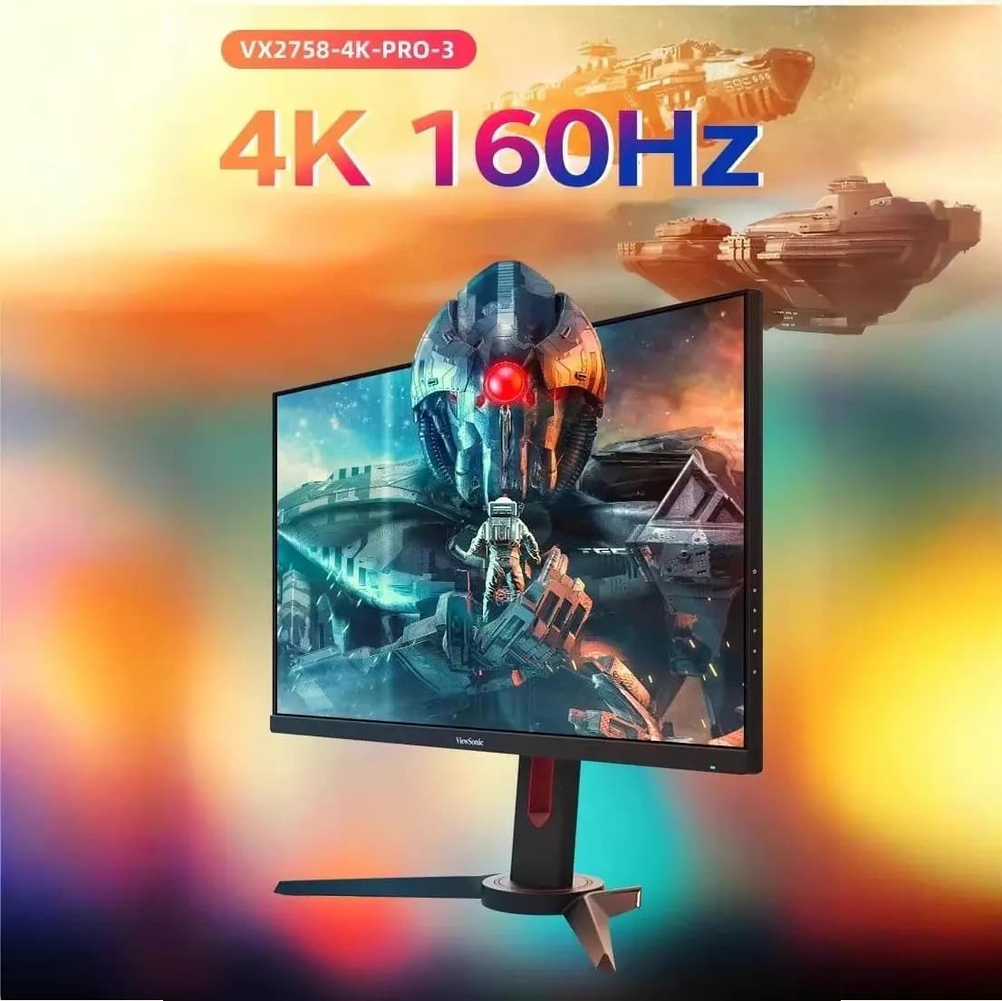 ViewSonic VX2758 4K PRO-3 27 Inch 4K Fast IPS Monitor