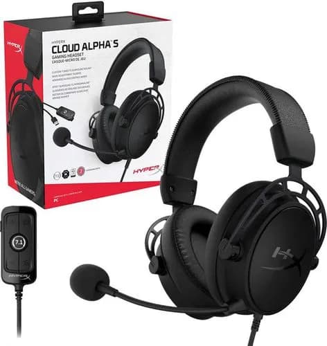 HyperX Cloud Alpha S โ Gaming Headset, 7.1 Surround Sound