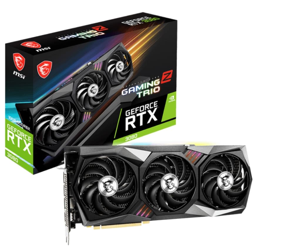 MSI GEFORCE RTX 3080 GAMING Z TRIO 10GB LHR
