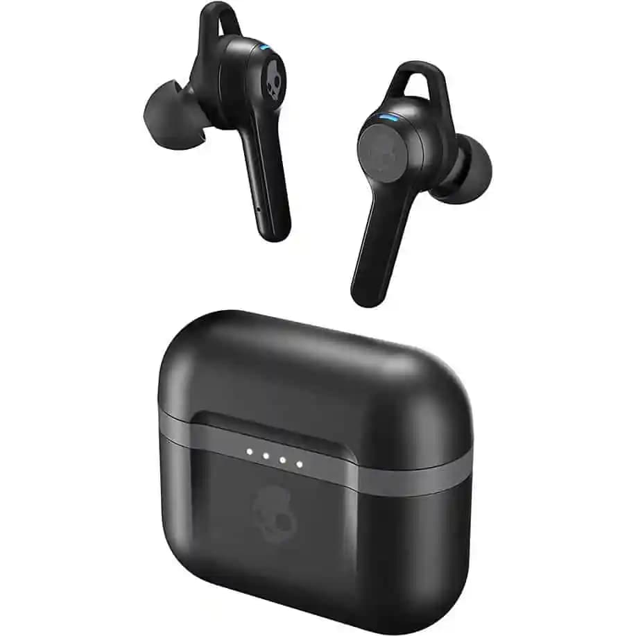 Skullcandy Indy Evo True Wireless In-Ear Earbuds โ True Black/Pure Mint