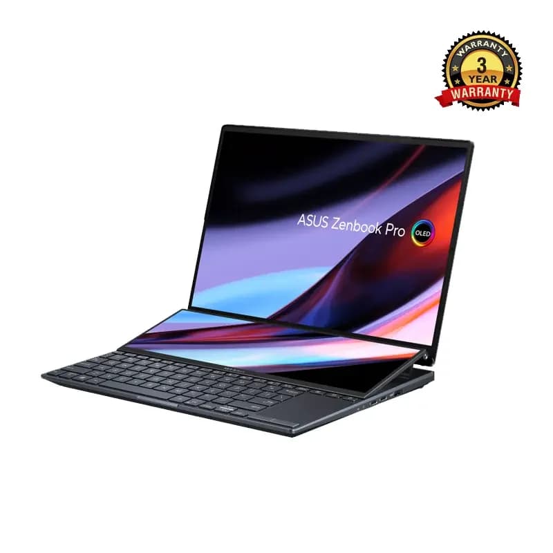 Asus ZENBOOK PRO DUO 14 OLED UX8402VV-OLEDI9TB 3 Years Warranty | Core i9| RTX 4060 | 14"