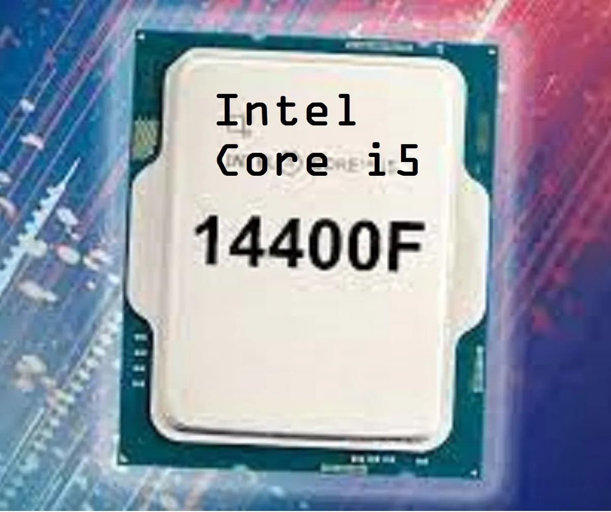 Intel Core i5-14400F CPU Raptor Lake Refresh Desktop Processor 10 cores (6 P-cores + 4 E-cores) up to 4.7 GHz LGA1700 (AK-23049)