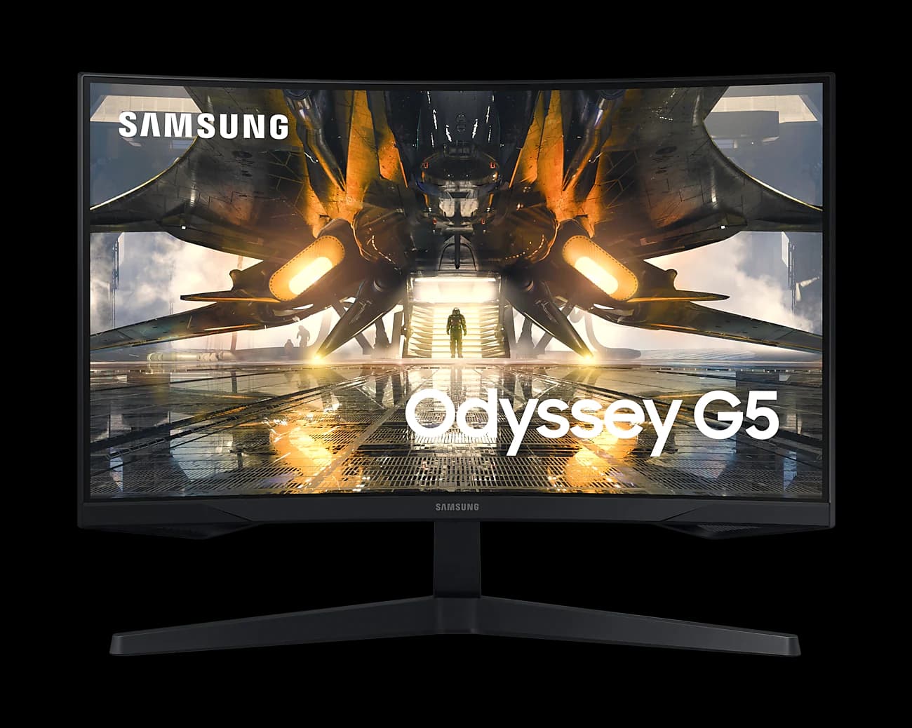 Samsung Odyssey G5 27’’ WQHD 2K 165Hz CURVED Gaming Monitor — LS27AG550EMXZN