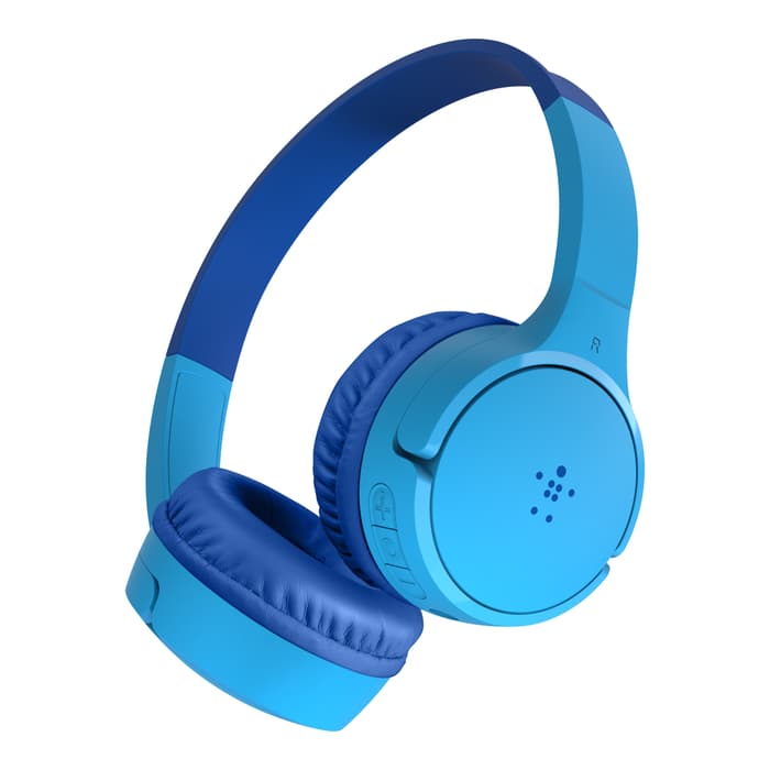 BELKIN SOUNDFORM MINI BLUE WIRELESS HEADPHONES