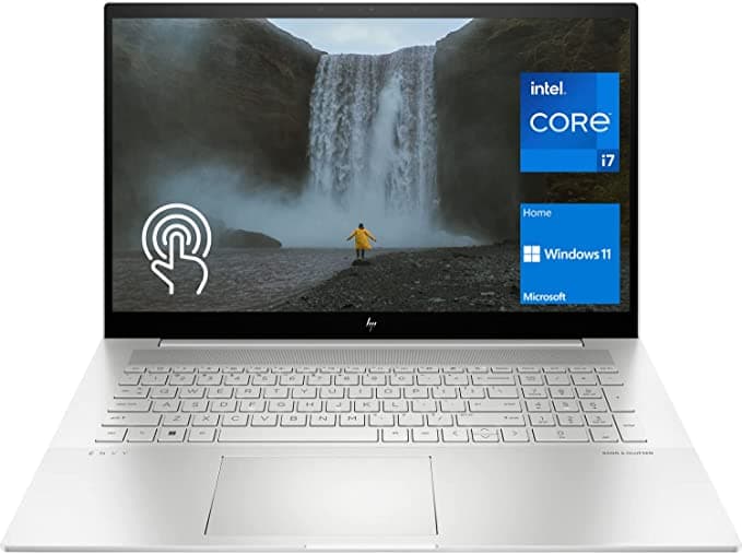 HP ENVY I7-1260P 16GB RAM 512GB SSD 17.3″FHD TOUCHSCREEN WIN11 REFURB SILVER