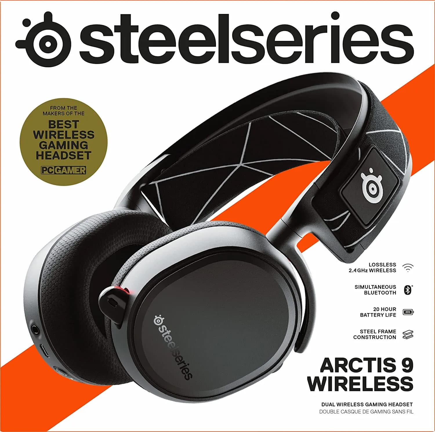 SteelSeries Arctis 9 Dual Wireless Gaming Headset “OPENBOX