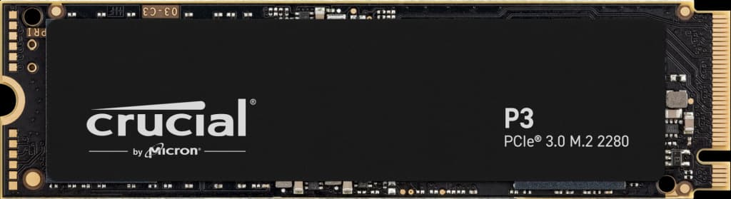 CRUCIAL P3 1TB PCIE 3.0 NVME M.2 SSD P3 5000MB/s | CT1000P3PSSD8
