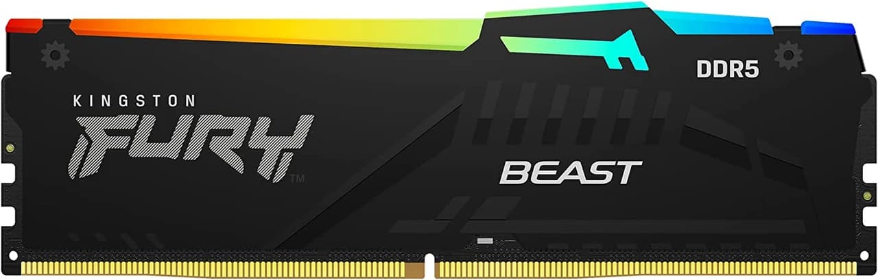 Kingston 32GB DDR5 5600 Fury Beast RGB Memory | KF556C40BBA-32
