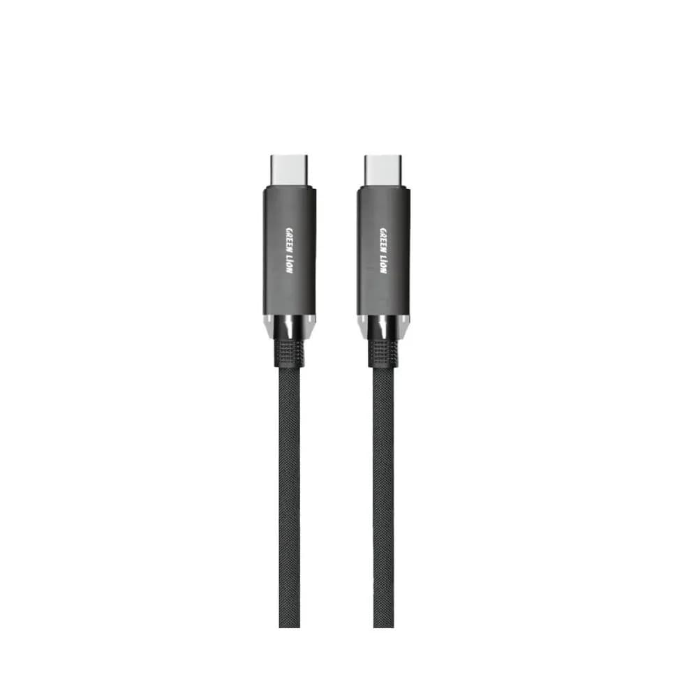 Green Lion Braided Type-C to Type-C Cable 240W 2 m