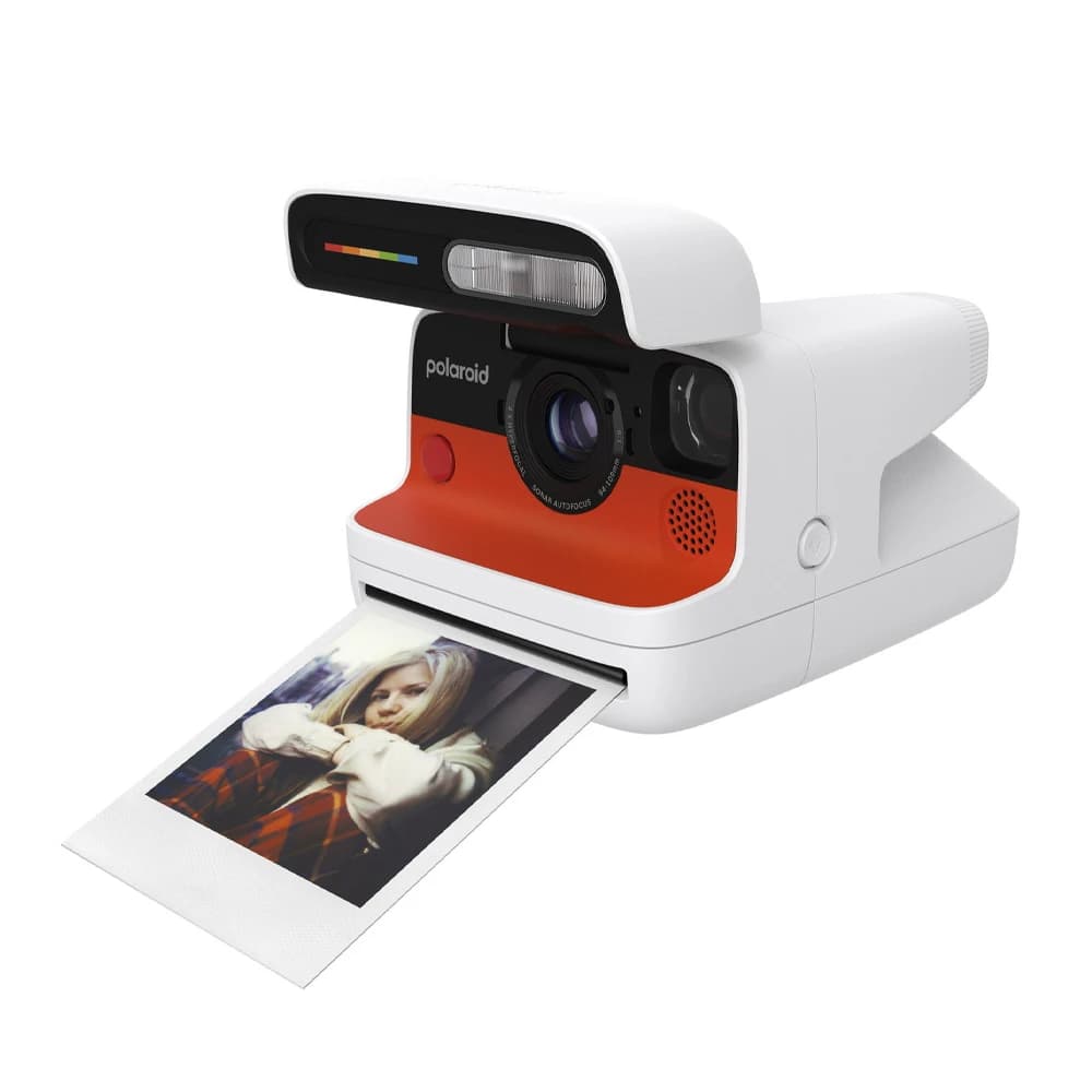 Polaroid FLIP Instant Camera White + Color Film Bundle
