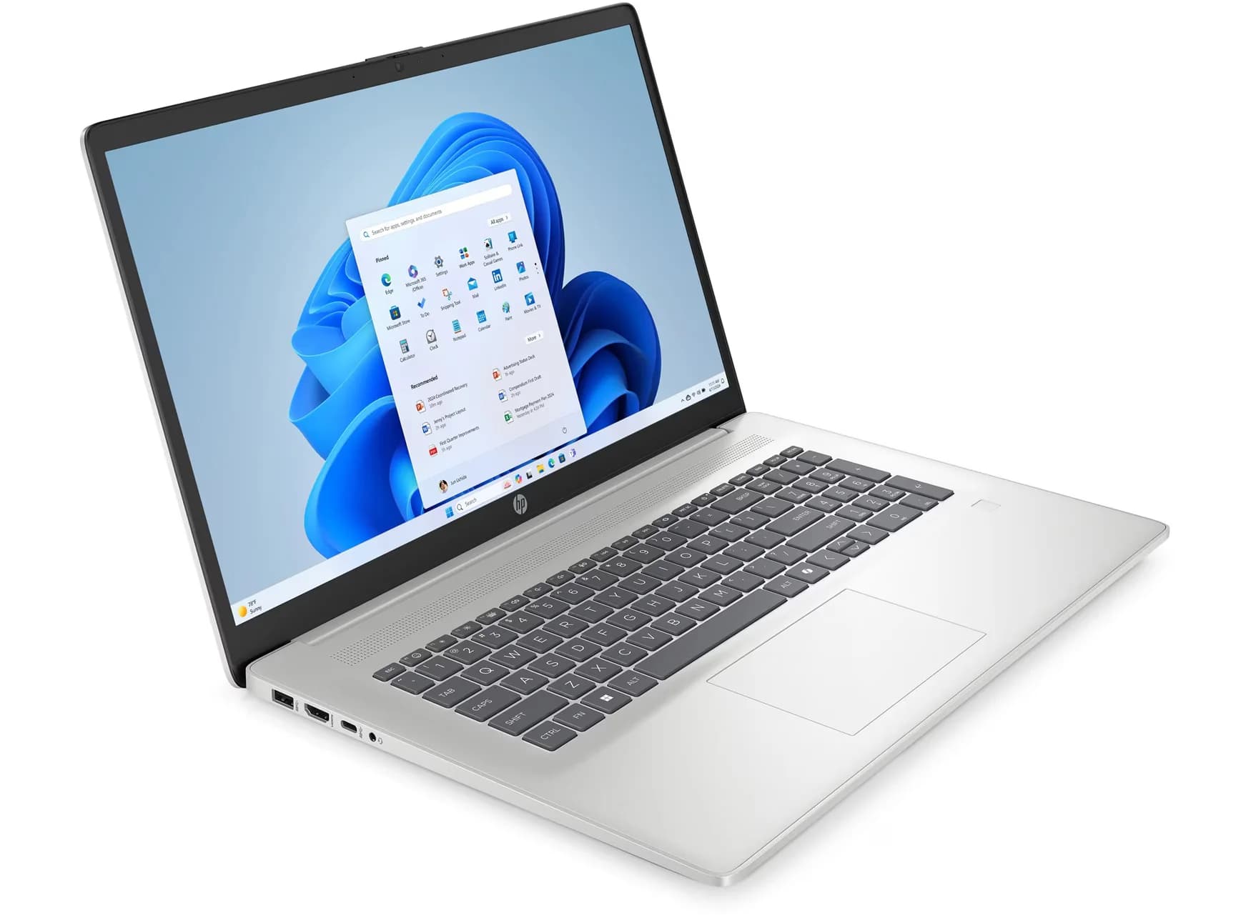 Used HP 17 Laptop i3-1115G4 8GB RAM 256GB SSD 17" HD+