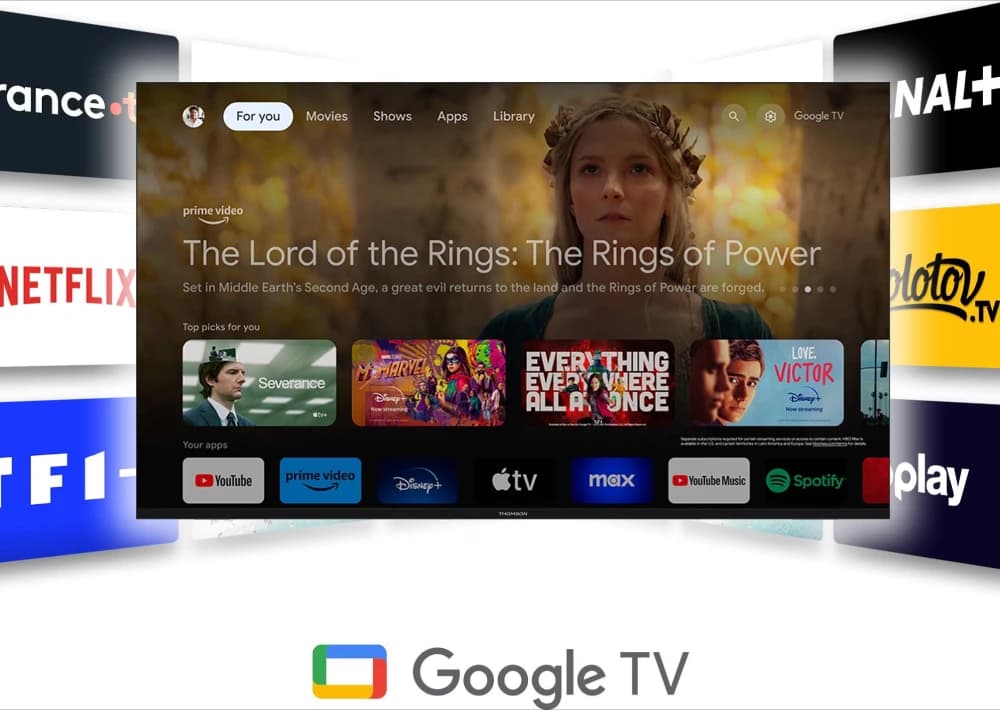 Thomson 55" 4K QLED Plus Google TV