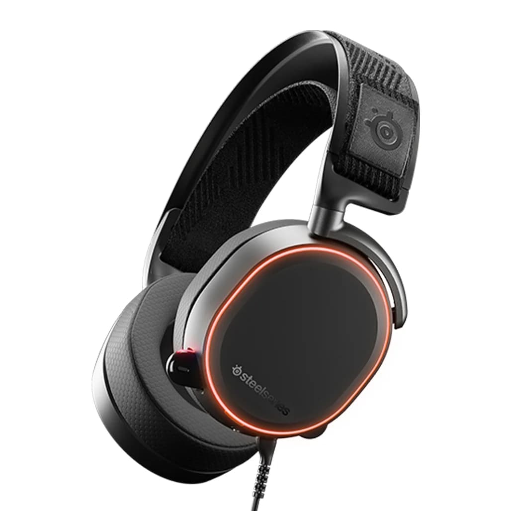 SteelSeries Arctis Pro Wired Gaming Headset, Hi-Res Audio, 40mm Neodymium Drivers, DTS Headphone:X v2.0