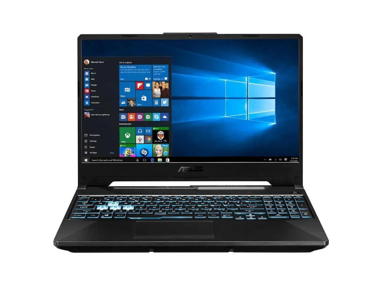 ASUS TUF AMD RYZEN 7-4800H 16GB RAM 512GB SSD 15.6โณ144Hz RTX 3050 WIN10 REFURB