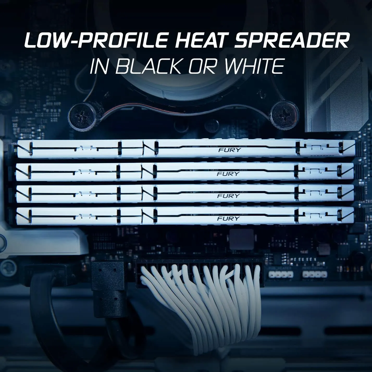 Kingston FURY Beast White 16GB 5600MT/s CL40 DDR5 XMP DIMM | Overclocking | Plug N Play | Intel XMP 3.0 | Single Module 3