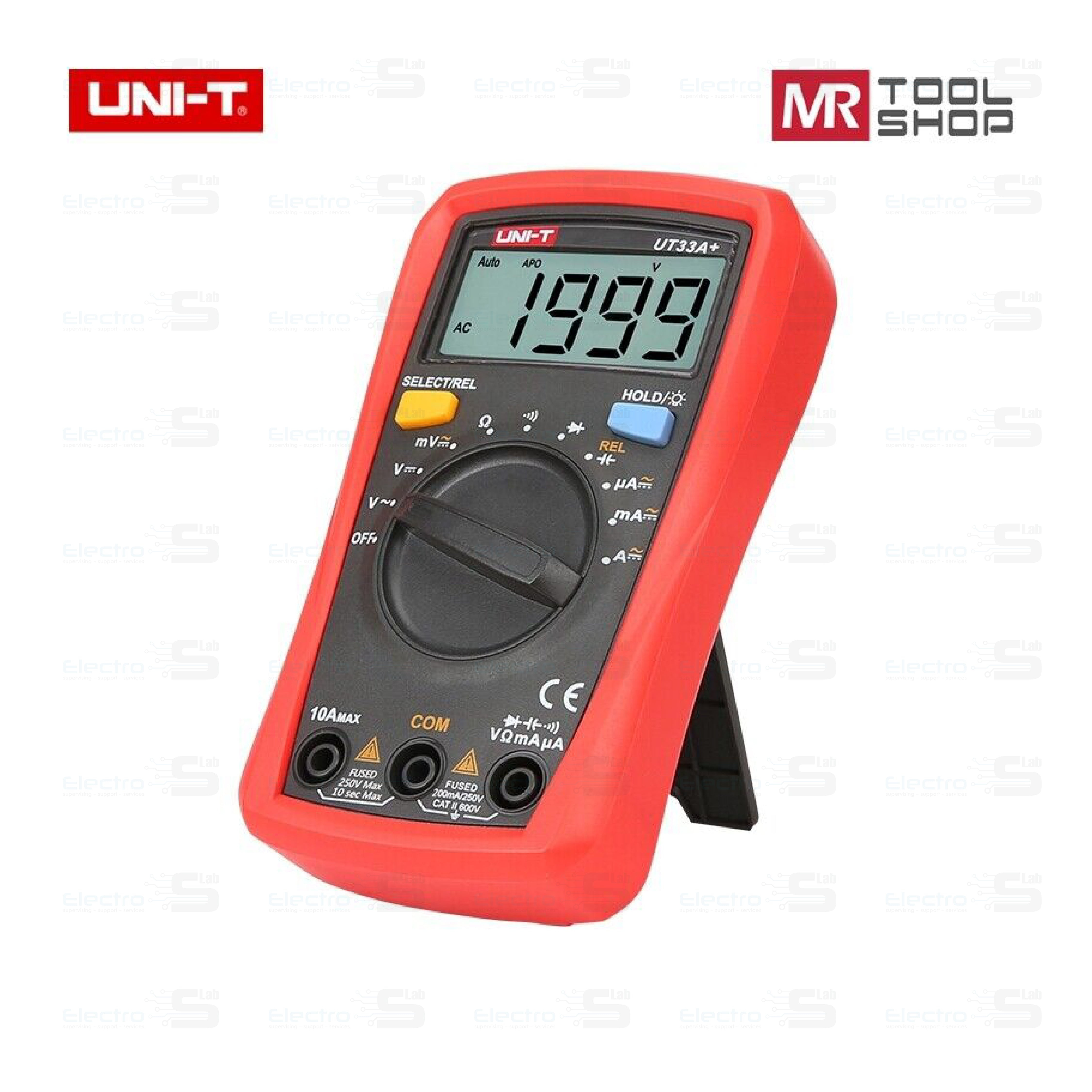 UNI-T UT33A+ Palm Size Digital Multimeter 2